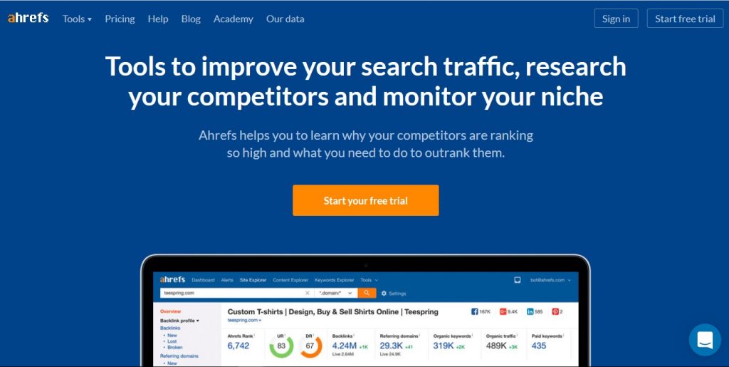 You Need to Know About Ahrefs Homepage