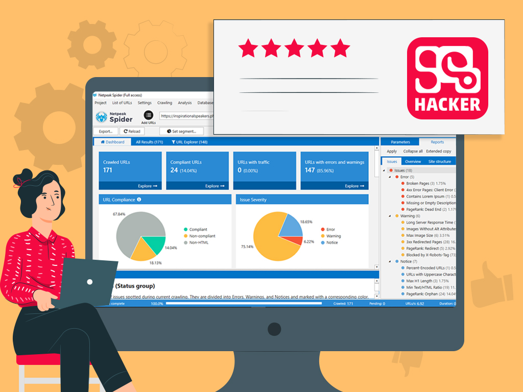 SEO Hacker Review of Netpeak Spider
