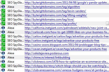 SEO Spyglass Backlink Database SEO Spyglass Backlink Database